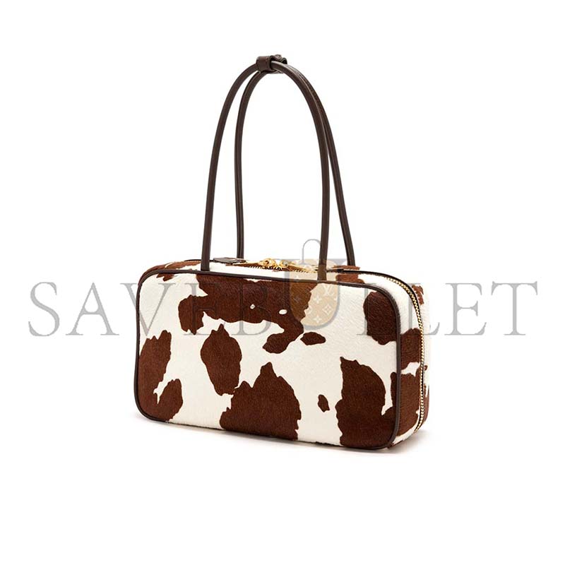 MIU MIU PRINTED LEATHER BEAU BAG 5BB172 (29*17*9cm)